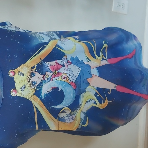 Sailor Moon Crystal Animated Tank Top Size Large - Picture 5 of 9